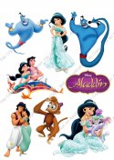 Wydruk masa cukrowa na tort DISNEY ALADYN zestaw