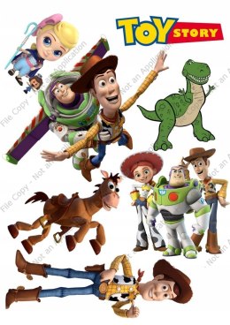 Wydruk masa cukrowa na tort zestaw TOY STORY