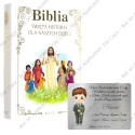 Biblia Pismo Święte personalizowany GRAWER KOMUNIA