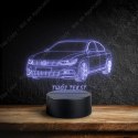 LAMPKA NOCNA LED 3D SAMOCHÓD VOLKSWAGEN PASSAT + NAPIS IMIE PREZENT